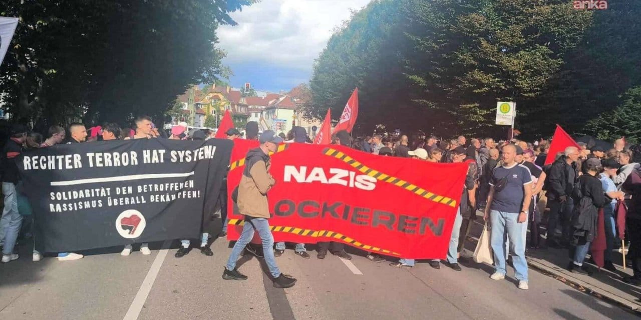 almanyada irkcilik karsiti eylem naziler disari lqrOJAEt