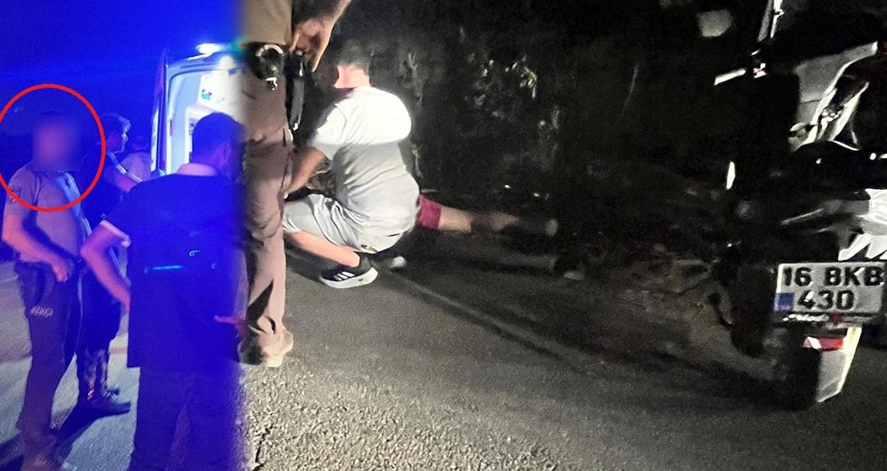 bekci otomobiliyle motosiklet surucusune carpip serbest kaldi surucu oldu XT4qRN37