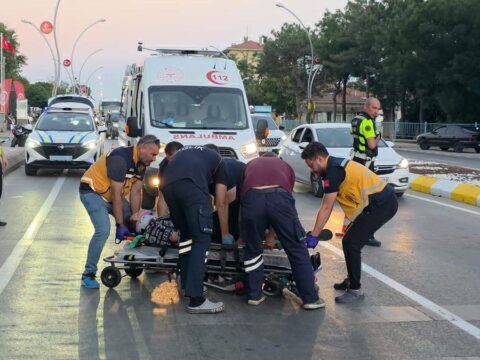 Edirne’de Motosiklet Kazası: 1 Yaralı